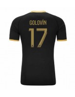 AS Monaco Aleksandr Golovin #17 Vieraspaita 2023-24 Lyhythihainen